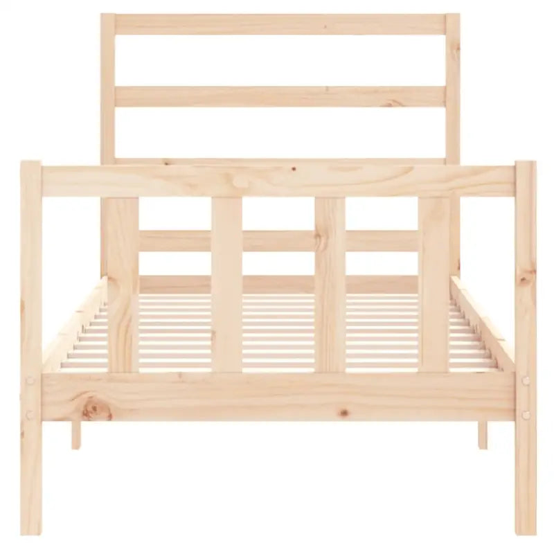 Massief grenenhouten bedframe voor een stevige en natuurlijke uitstraling - Bedden & bedframes