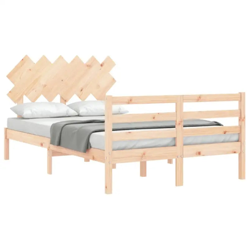 Massief grenenhouten bedframe voor een stilvolle en comfortabele slaapruimte - Bedden & bedframes