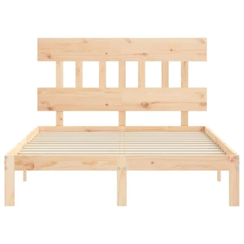 Massief Grenenhouten bedframe voor uitstekende ondersteuning en natuurlijk sfeer - Bedden & bedframes