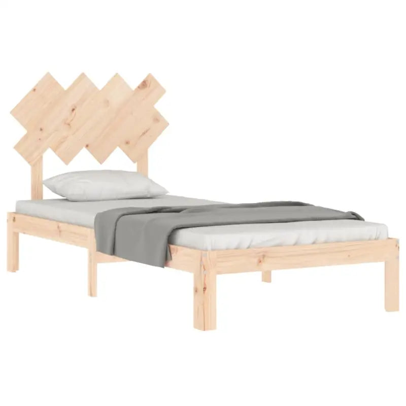 Massief Grenenhouten Bedframe voor Uitstekende Ondersteuning en Natuurlijke Looks - Bedden & bedframes