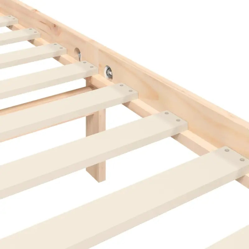 Massief Grenenhouten bedframe voor uitstekende ondersteuning en natuurlijk sfeer - Bedden & bedframes
