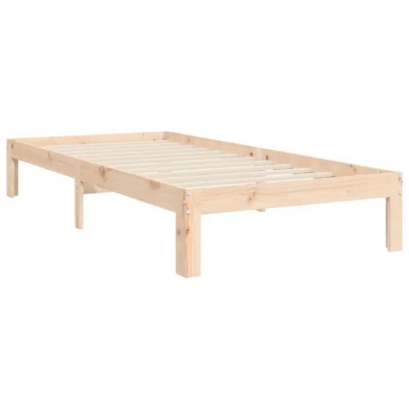 Massief Grenenhouten Bedframe voor Uitstekende Ondersteuning en Natuurlijke Looks - Bedden & bedframes