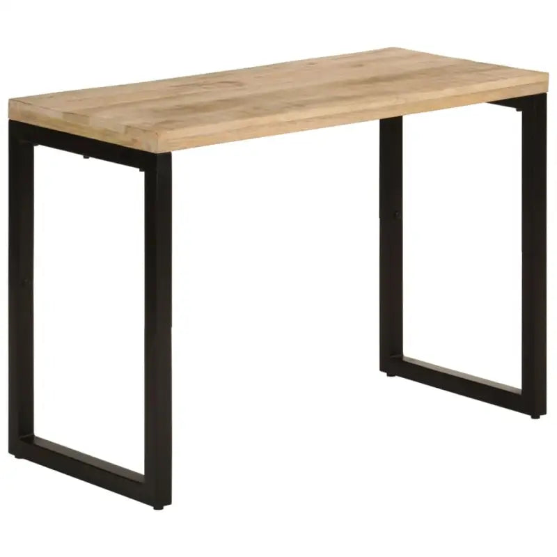 Massief Mangohout Eettafel en Bureau met Elegant Ontwerp - 1 / massief mangohout - Eettafels