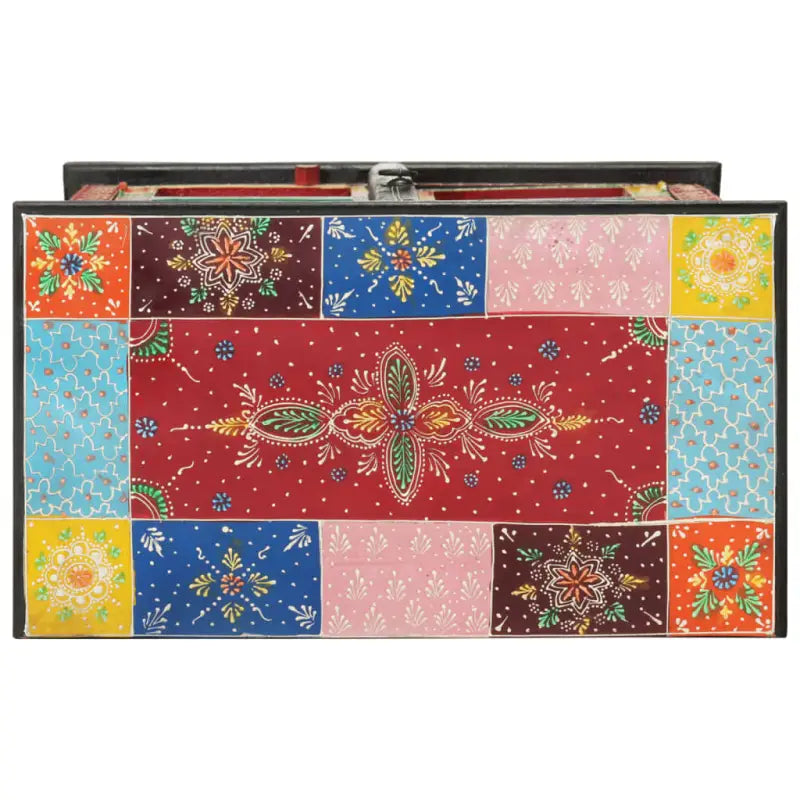 Massief mangohouten dressoir met kleurrijk ontwerp voor je interieur - 1 / 53 cm - Dressoirs & buffetkasten