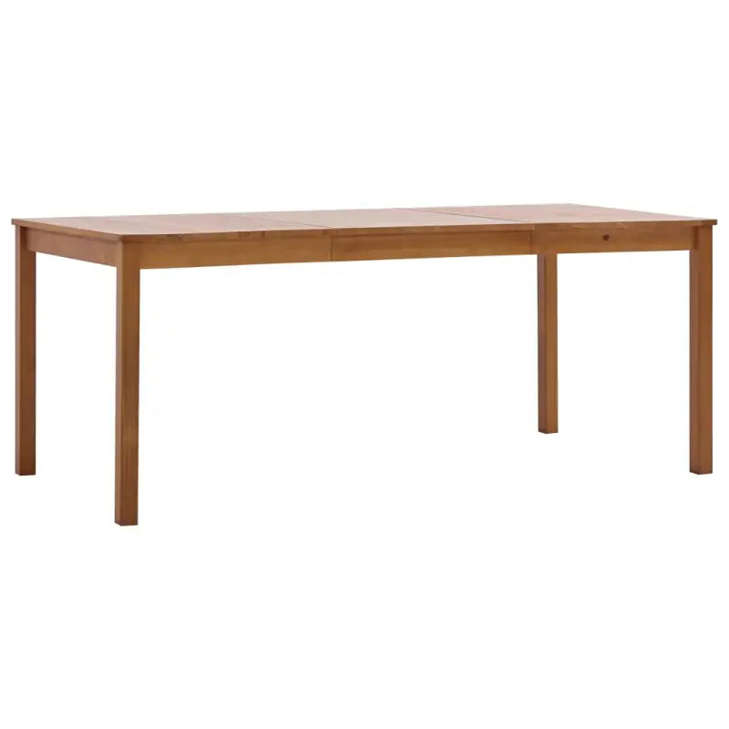 Massieve Grenen Houten Eettafel met Minimalistisch en Elegant Design - Honingbruin / 180 x 90 x 73 cm / 1 - Eettafels