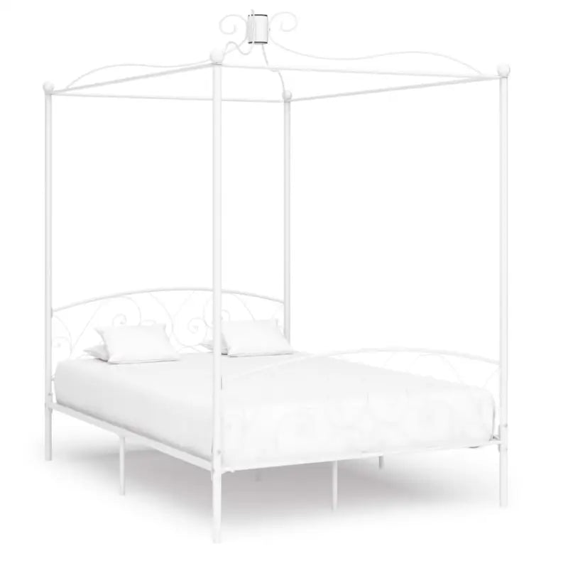 Metaal hemelbedframe voor een elegante slaapkamer uitstraling - Bedden & bedframes