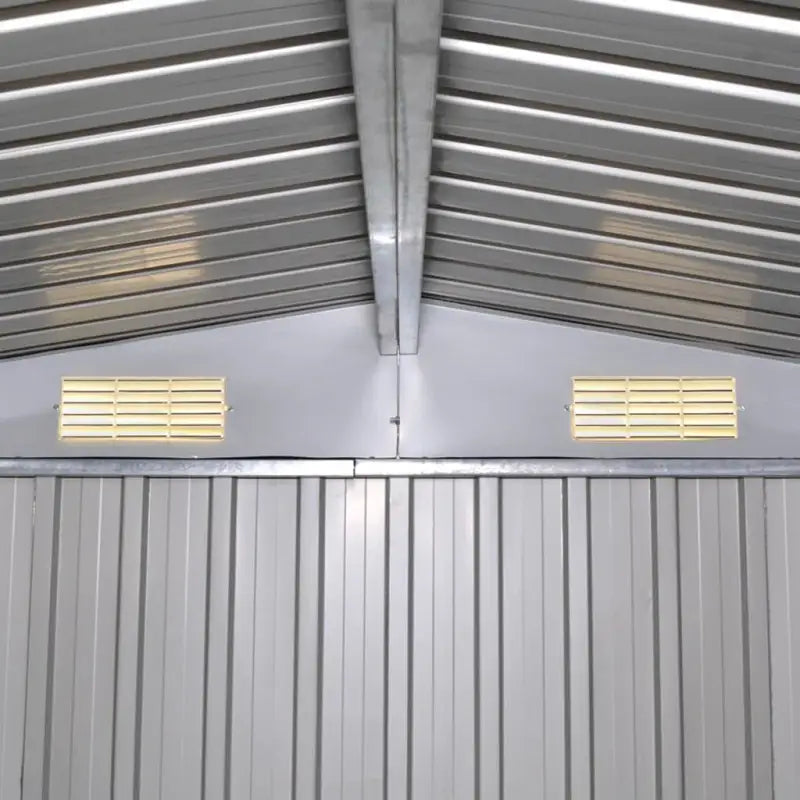 Metaal Tuinberging met ventilatiepunten voor gereedschap en materialen - Tuinhuizen