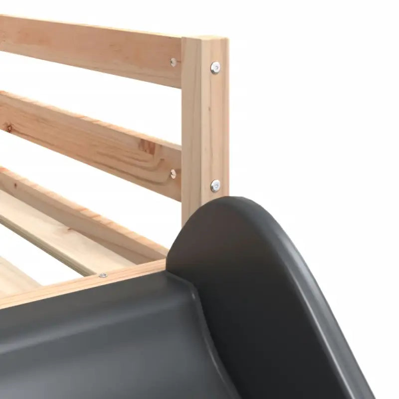 Metalen stapelbed van massief grenenhout voor compacte slaapkamers - Bedden & bedframes