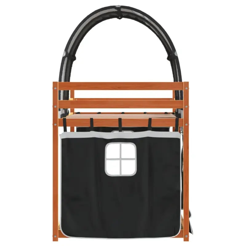 Metalen stapelbed van massief grenenhout voor kleine slaapkamers - Bedden & bedframes