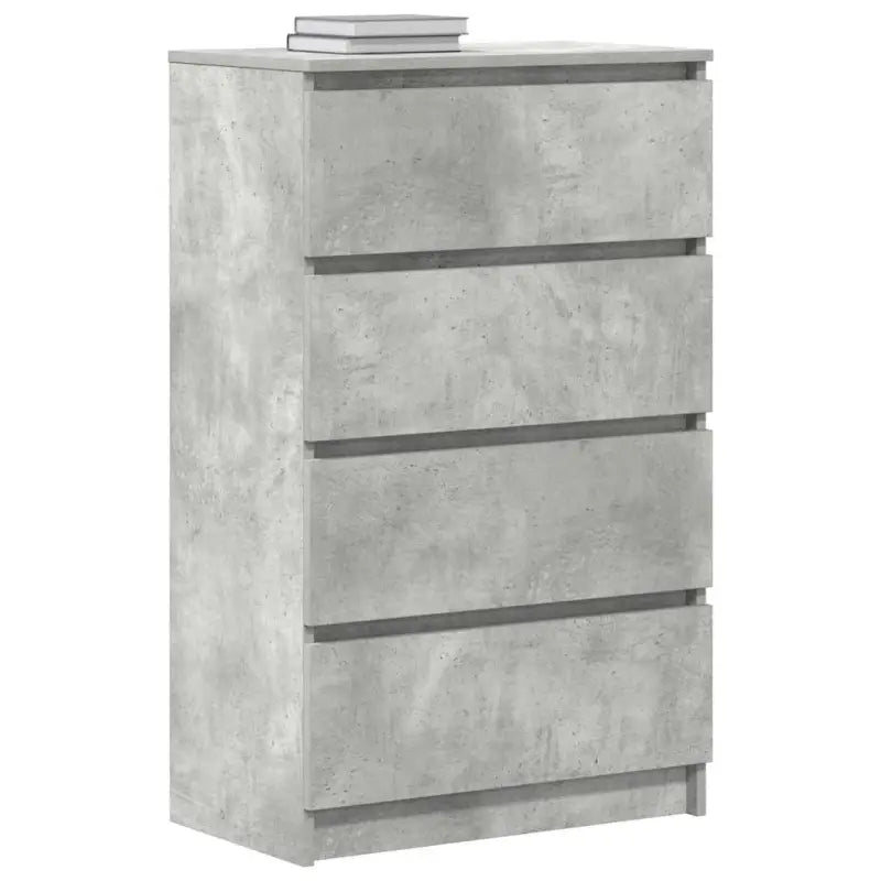 Minimalistisch bewerkt hout dressoir met 4 lades voor praktische opbergruimte - Dressoirs & buffetkasten