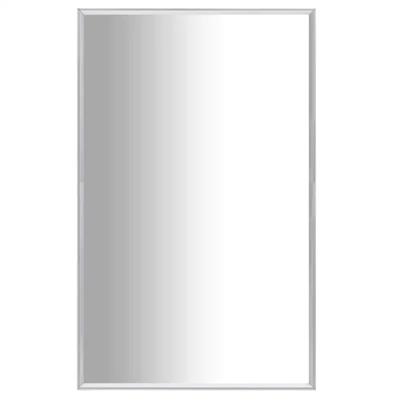 Minimalistische spiegel met glas en PVC-frame voor thuisdecoratie - Zilver / 70 x 50 cm / 1 - Spiegels