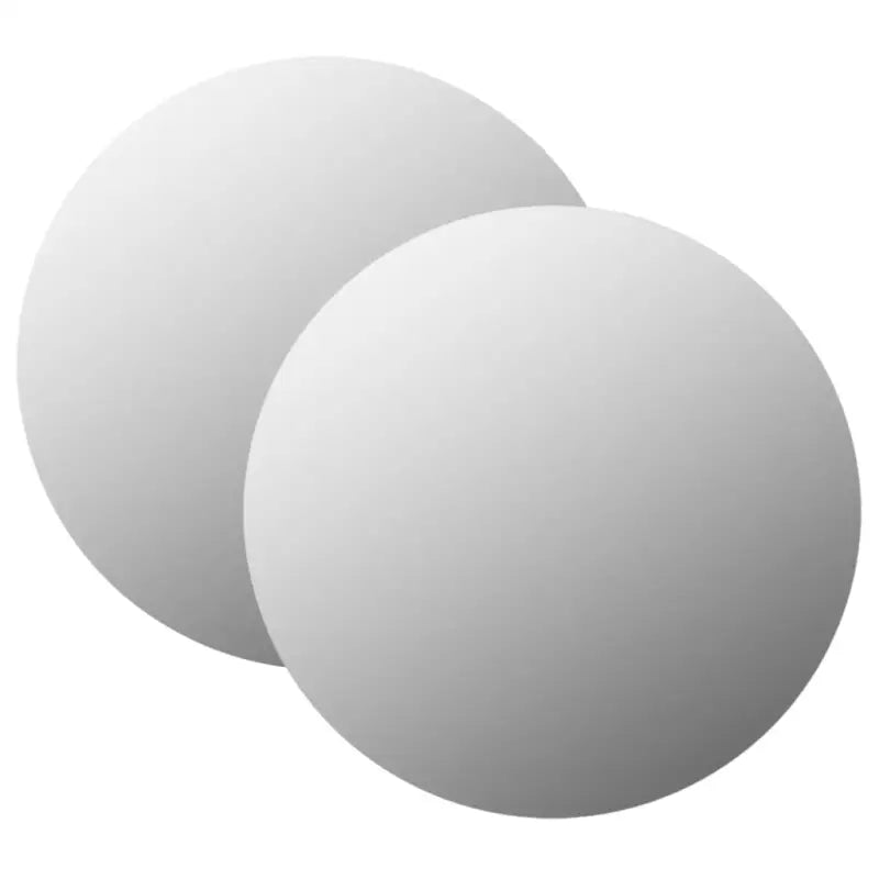 Minimalistische wandspiegel voor een ruime uitstraling in elke kamer - Φ 70 cm / 2 - Spiegels