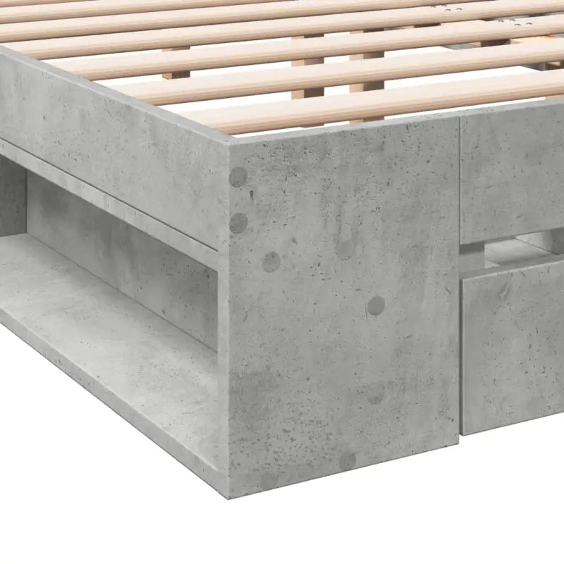 Modern bedframe met lades van bewerkt hout voor een stijlvolle slaapkamer - Bedden & bedframes