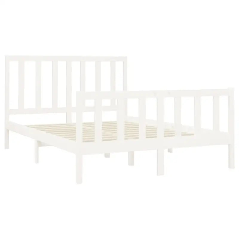 Modern houten bedframe van massief grenenhout met levering bevat - Bedden & bedframes