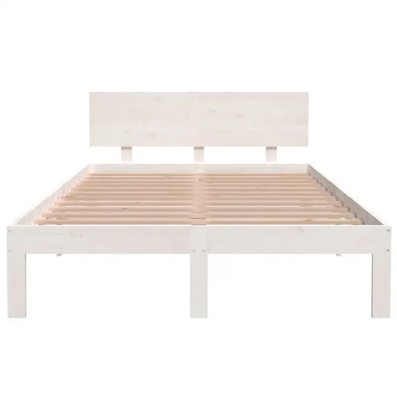 Modern houten bedframe van massief grenenhout met levering bevat - Bedden & bedframes