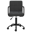 Moderne bureaustoel met zacht fluweel en draaitafel - Bureaustoelen