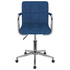 Moderne draaibare bureaustoel met zacht stof en optimaal comfort - Bureaustoelen