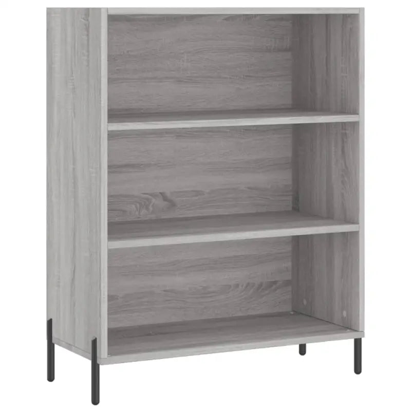 Moderne dressoir met grijs Sonoma eikenafwerking en metalen poten - Dressoirs & buffetkasten