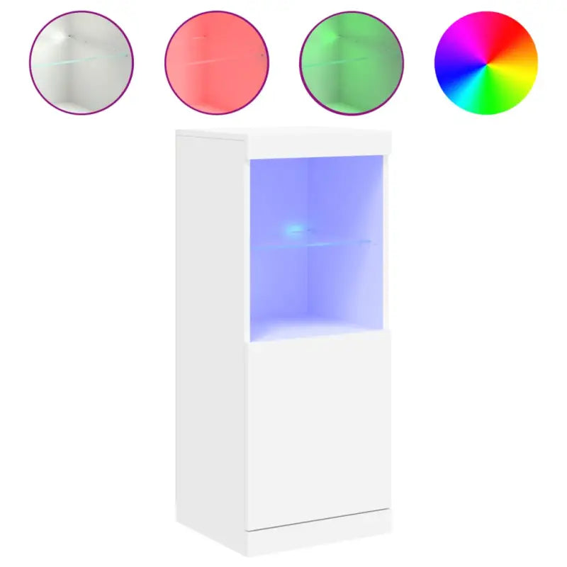 Moderne dressoir met LED-verlichting en duurzaam bewerkt hout - Dressoirs & buffetkasten