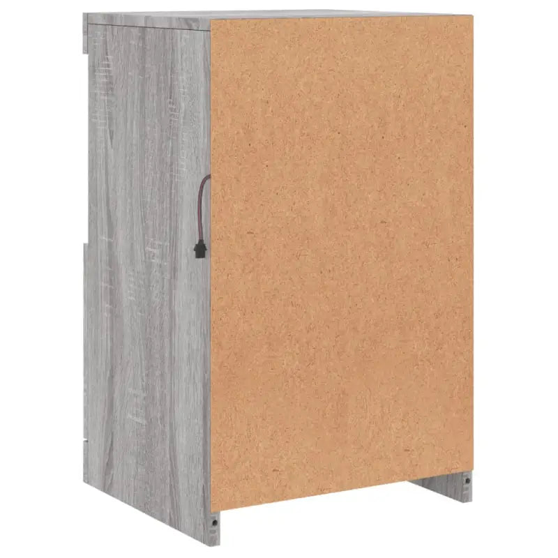 Moderne grijs Sonoma eiken dressoir met RGB LED-verlichting - Dressoirs & buffetkasten