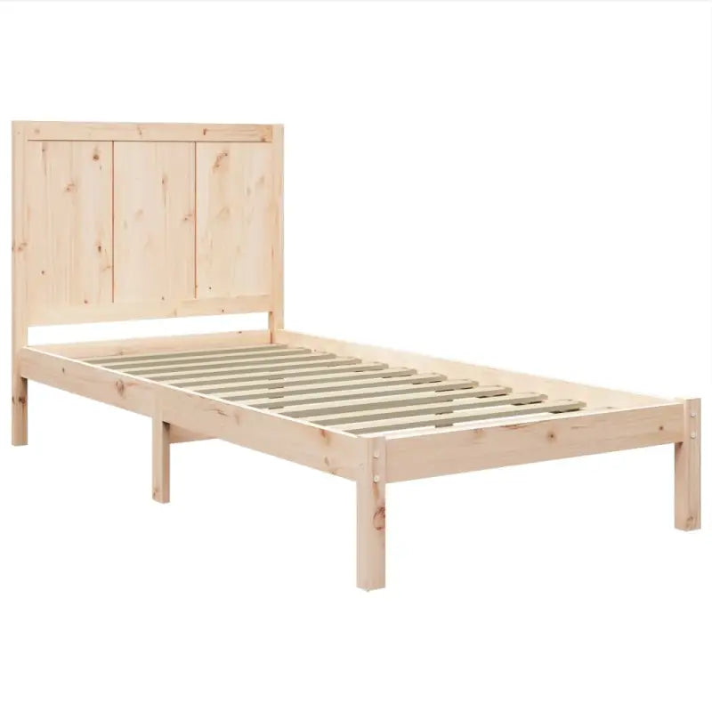 Moderne houten bedframe van massief grenenhout inclusief levering bevat - Bedden & bedframes