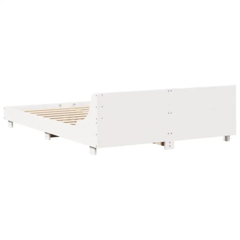 Moderne houten bedframe van massief grenenhout voor een strakke slaapkamer - Bedden & bedframes