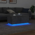 Moderne salontafel met RGB LED-verlichting en duurzaam bewerkt hout - Salontafels