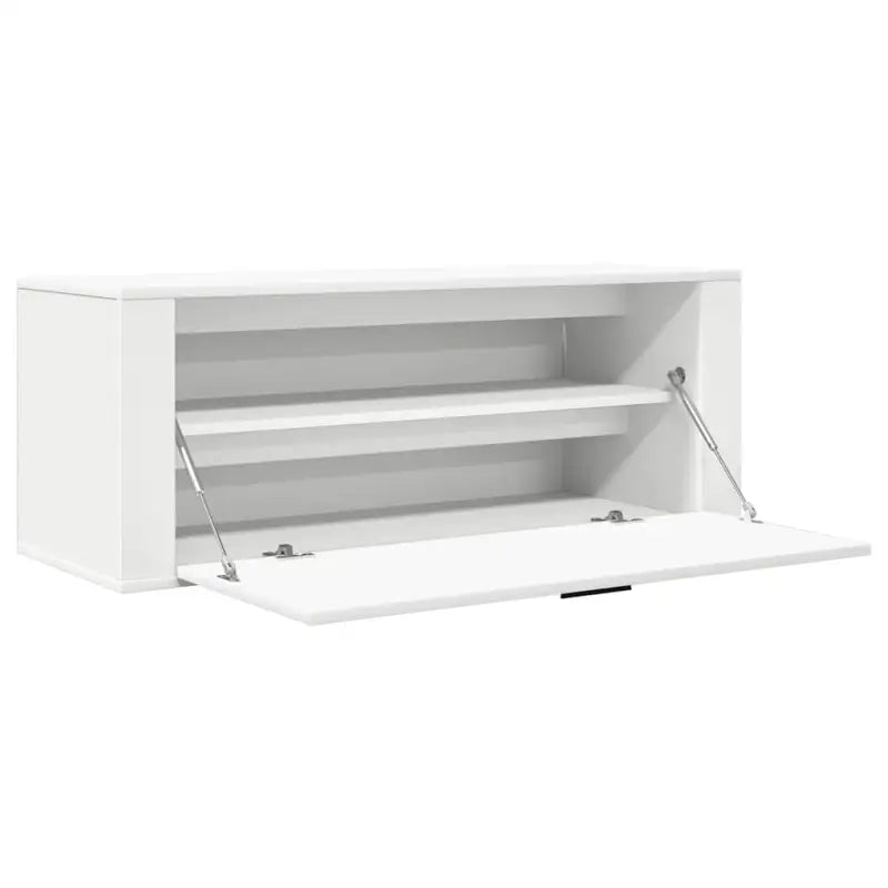 Moderne schoenenkast met bewerkt hout en stabiel blad voor aan de wand - Schoenenrekken