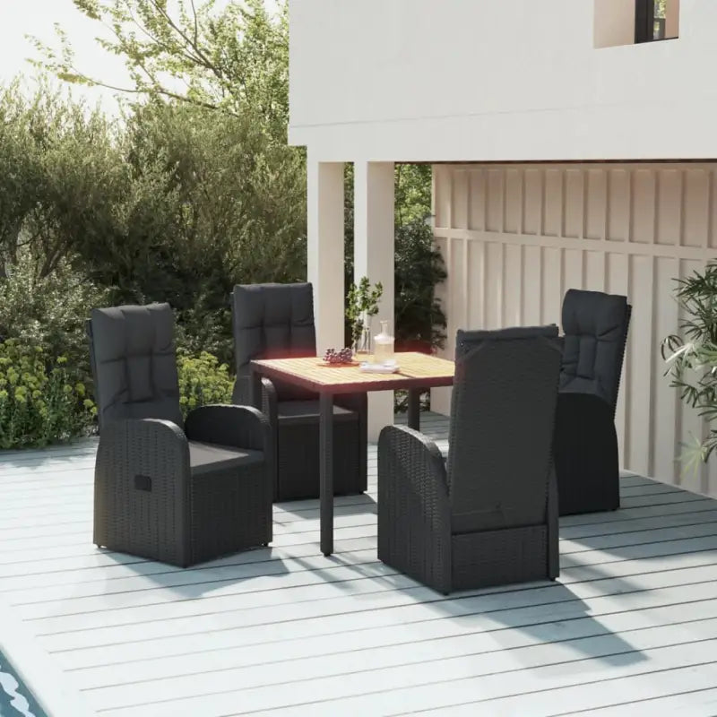 Moderne tuinset met weerbestendig poly rattan voor buitenplezier - Tuinsets