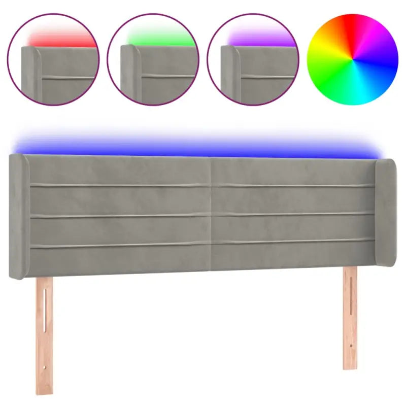 Moderno LED Hoofdbord en Voetbord voor Elke Slaapkamer - Hoofdborden en voetborden