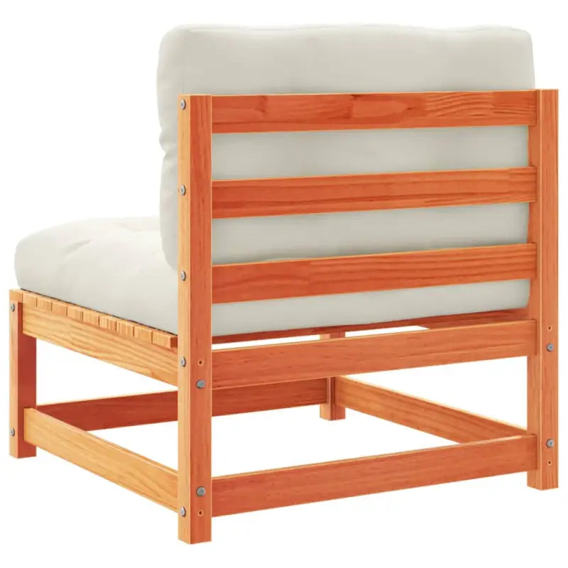 Modulair tuinset van massief grenenhout voor een comfortabele zitervaring - Tuinsets