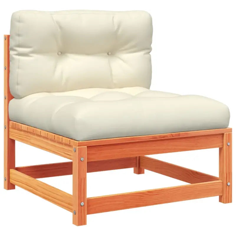 Modulaire loungeset van massief grenenhout voor een comfortabele zitervaring - Tuinsets