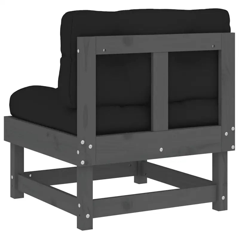 Modulaire tuinbank van massief grenenhout met zachte kussens - Modulaire tuinbanken