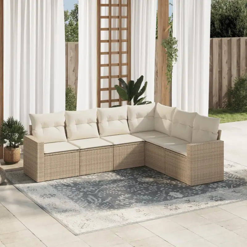 Modulaire tuinbanken met waterdichte tas en gepoedercoat staal in beige - Modulaire tuinbanken
