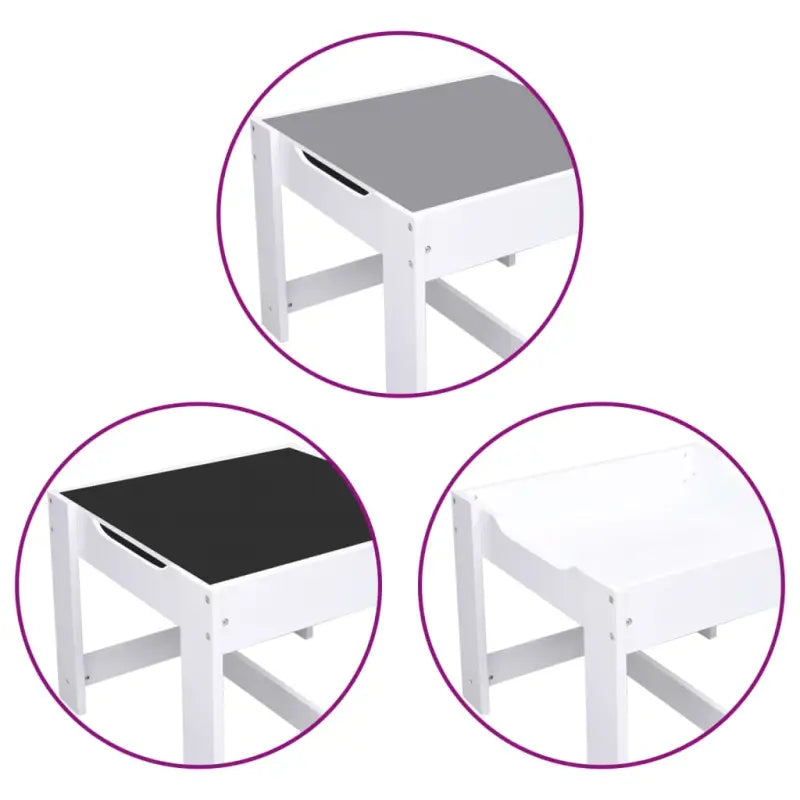 Multifunctioneel kindertafel en -stoelenset voor baby’s en peuters - Meubelsets voor baby’s & peuters