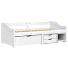Multifunctioneel slaapbank met massief grenenhout en praktische kleine lade - Bedden & bedframes