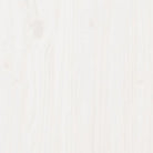 Multifunctioneel slaapbank van massief grenenhout in wit materiaal - Bedden & bedframes