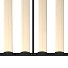 Multifunctionele metalen slaapbank voor dagelijks gebruik en gastenlogies - Zwart / 90 x 200 cm - Bedden & bedframes