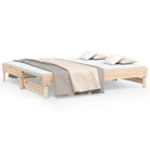 Multifunctionele slaapbank in massief grenenhout met diverse afmetingen - Bedden & bedframes