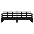 Multifunctionele slaapbank van massief Grenenhout met nette totale afmetingen - Bedden & bedframes