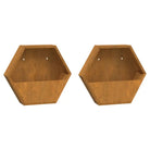 Muurplantenbakken van cortenstaal voor tuin en balkon - Bloempotten & plantenbakken