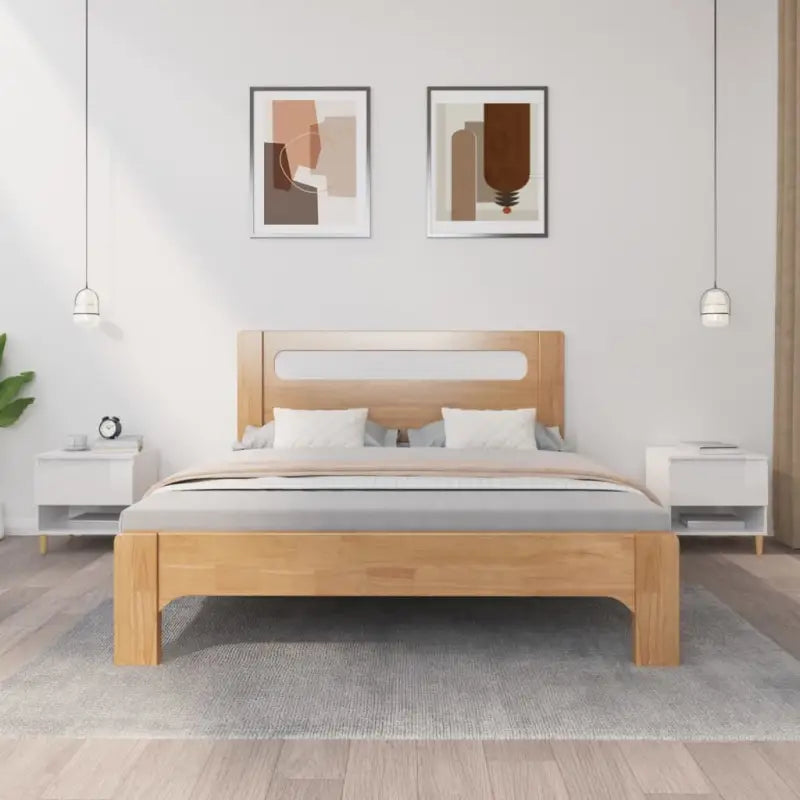 Nachtkastjes met bewerkt hout voor een elegant en tijdloos interieur - Hoogglans wit / 2 - Nachtkastjes