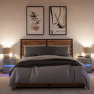 Nachtkastjes van bewerkt hout met tijdloze charme en juiste installatie - Nachtkastjes