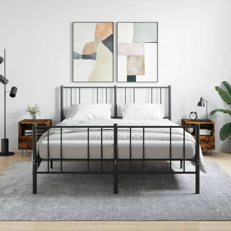 Nachtkastjes van bewerkt hout voor moderne en duurzame interieurs - Gerookt eiken / 2 - Nachtkastjes