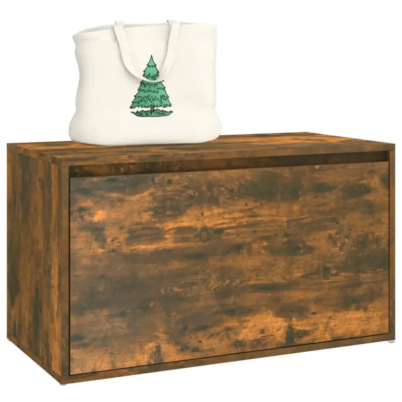 Opberg- en halbankjes van bewerkt hout voor een warme ingang - Opberg- & halbankjes