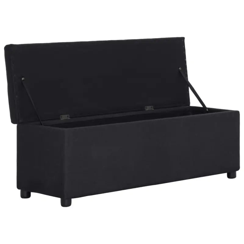 Opbergbankje met comfortabele bekleding en kleuraccent voor woonkamer - Opberg- & halbankjes