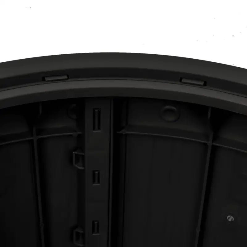 Opbergbox met imitatiehout structuur voor tuin en buitengebruik - Opbergboxen voor buiten