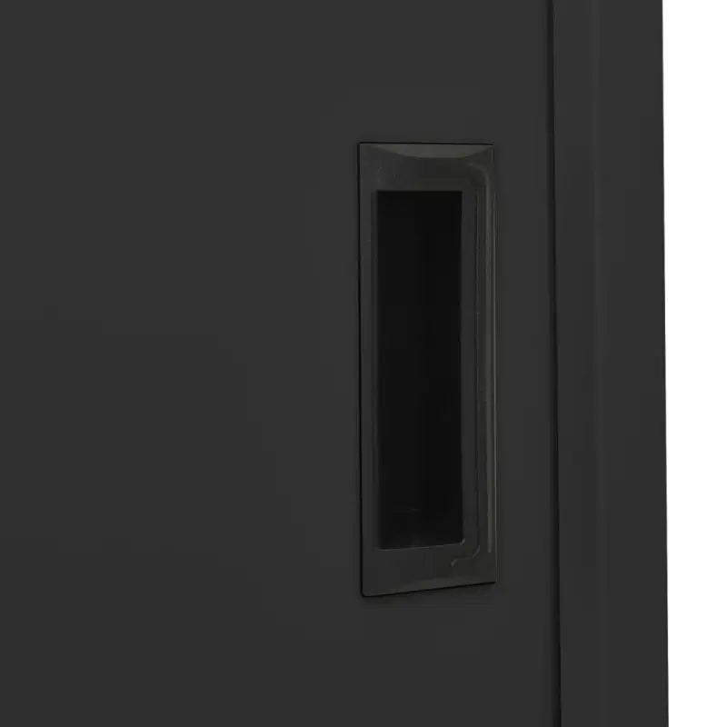 Opbergkast met gehard glas voor een nette kantoorruimte - Opbergkasten & lockerkasten