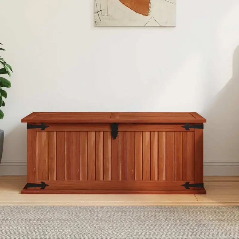 Opbergkist van massief acaciahout voor stijlvolle opslag - Opbergkisten