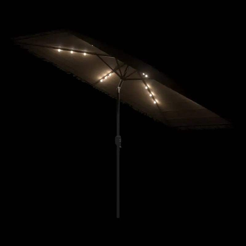 Parasols met LED’s voor schaduw en UV-bescherming tijdens open vuur - Parasols en zonneschermen